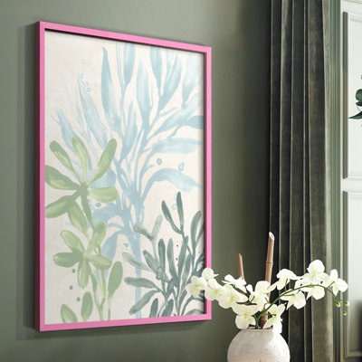 Swaying Seagrass II Framed Print - Solid Wood