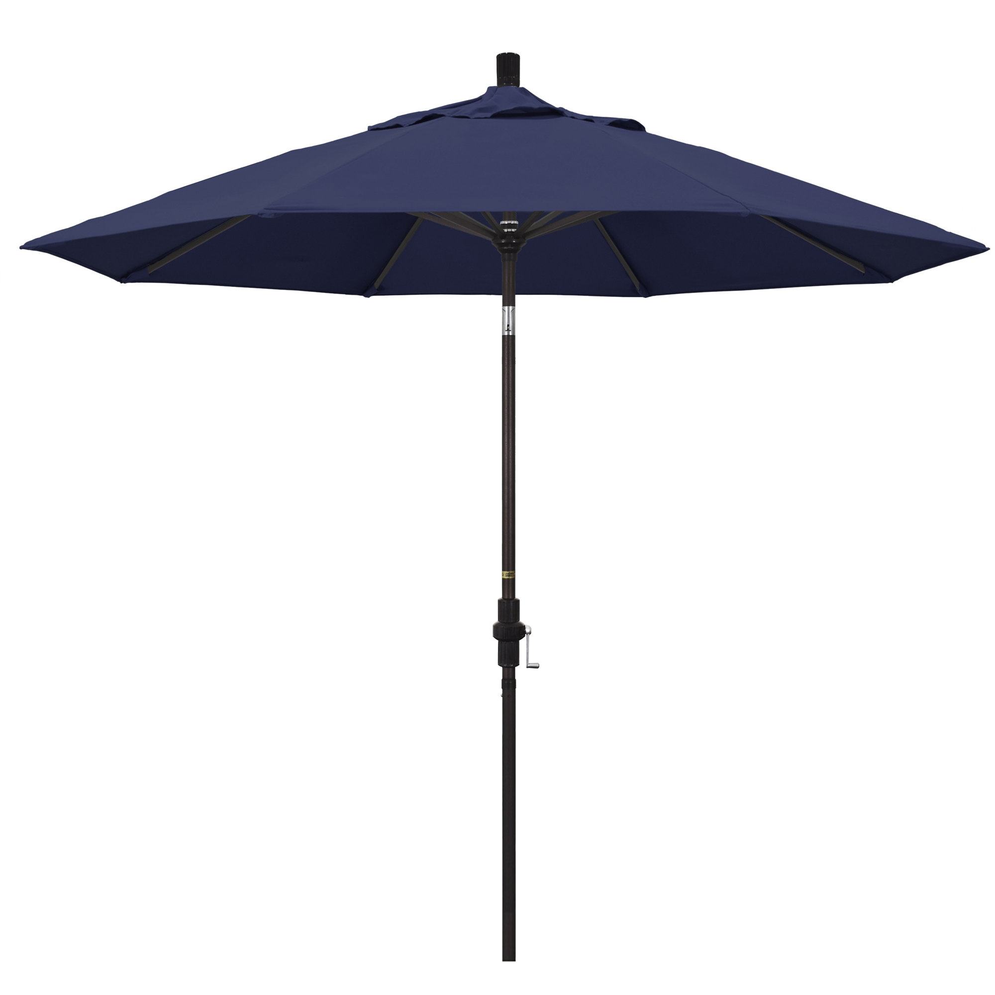 108'' Outdoor Umbrella, Navy Blue- Olefin