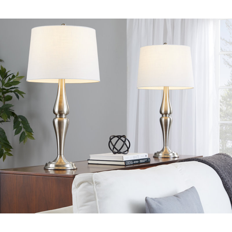 Sawyer 30" Metal Table Lamp - Set of 2