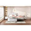 Lit plateforme double avec lit gigogne et lit gigogne double-1630558326