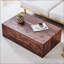 Table basse en bois aggloméré noyer