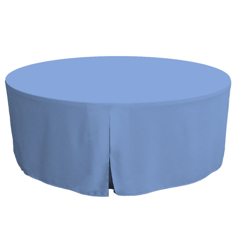 Tablevogue Round Table Cover, Surf, 72" L x 72" W