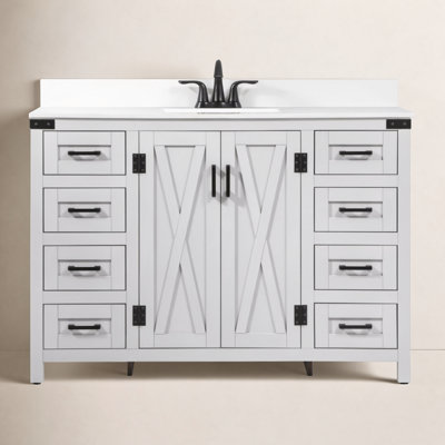 Slayton 48'' Single Bathroom Vanity