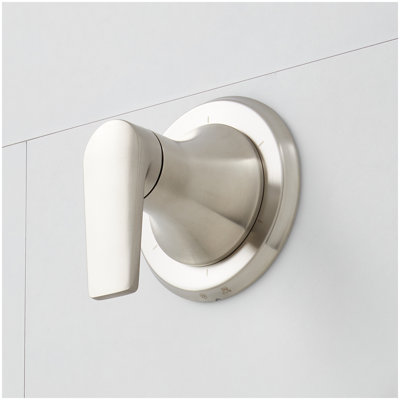 Berwyn In-Wall Shower Diverter Trim and 3/4" Rough-in Valve - Brushed Nickel
