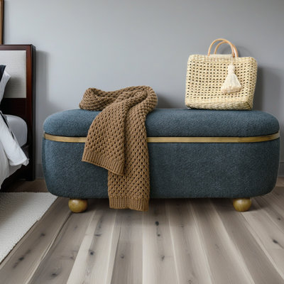 Banc de rangement avec repose-pieds, banc rembourré avec repose-pieds avec rangement et sièges, grand banc de rangement pour repose-pieds dans la chambre à coucher, le salon et le vestibule