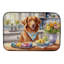 Tapis de séchage pour la vaisselle Duck Tolling Retriever