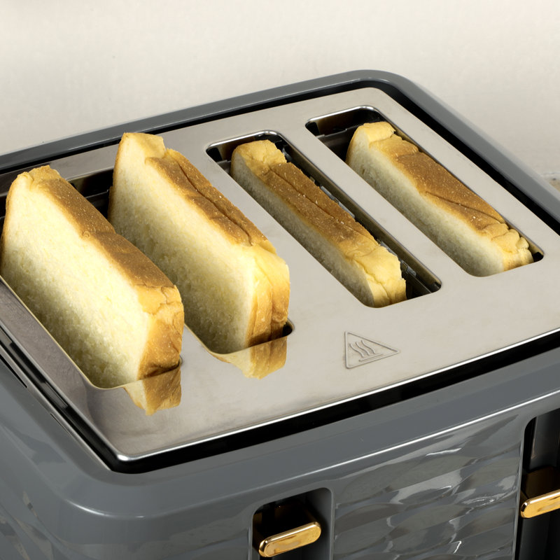 Kettle And Toaster Set, Grey