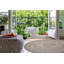 Round Sumrall 120cm X 120cm Indoor / Outdoor Area Rug