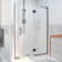 Unidoor-X 60" W x 72" H Hinged Frameless Shower Door with ClearMax™ Technology