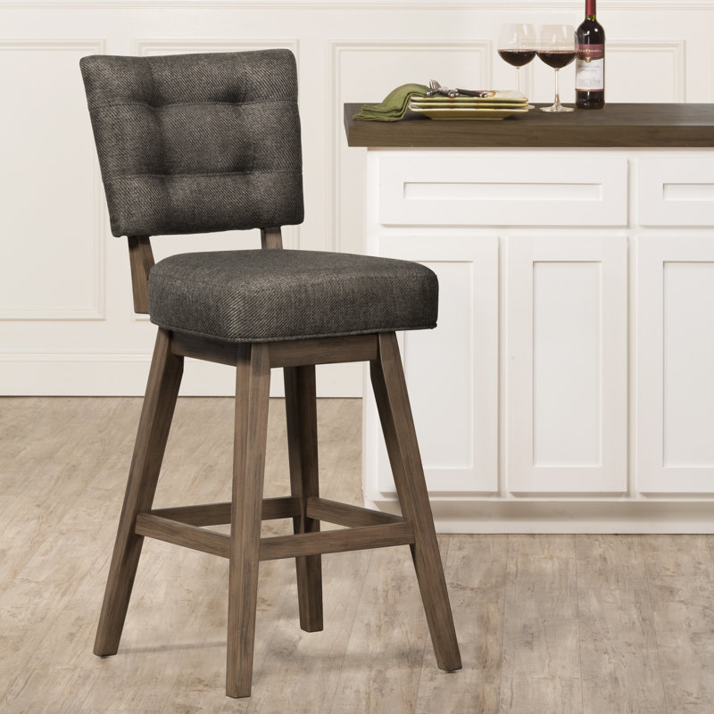 Tabouret de bar et de comptoir pivotant Donnelly, Tabouret de comptoir (assise de 26 po de hauteur)