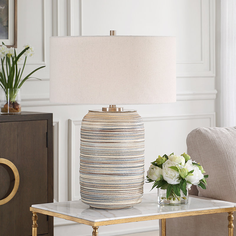 Grande lampe de table Gracie Oaks Shannock
