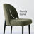 Gramercie Upholstered Dining Chair with Metal Legs-806998429