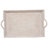 La Jolla Rattan Decorative Serving Tray with Ear Handles, Ottoman Tray-99884489