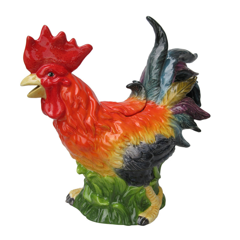 Théière en céramique Limonia Rooster
