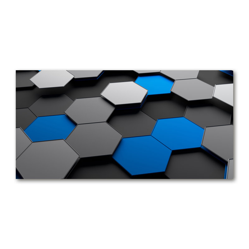 3D Abstraction - Wrapped Canvas Print