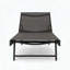 Chaise longue Salton avec dossier réglable et sièges en filet-889473633