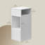 25cm W Manufactured Wood Bedside Table
