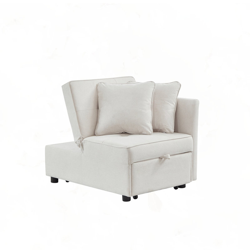 Fauteuil convertible 4 en 1, Beige