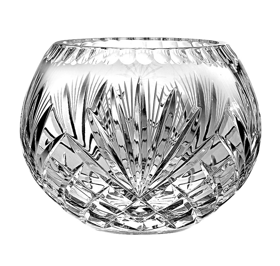 Rose Table Vase Majestic Crystal 