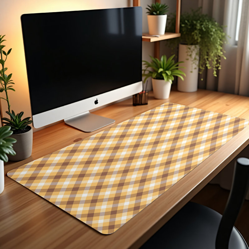 Polyester Desk Pad, 31.5x15.5
