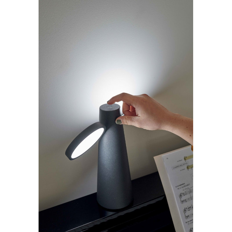 Oto LED Outdoor Table Lamp, Anthracite