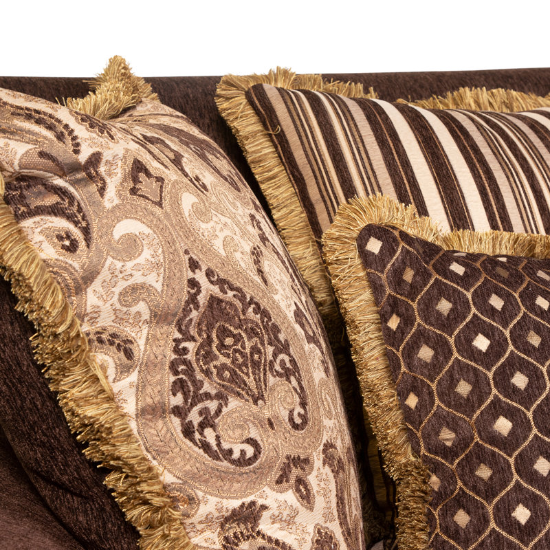 Encinas Upholstered 72'' Loveseat, Brown