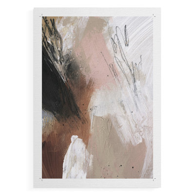 Unbleached Neutrals I -Canvas Print Only - NOT FRAMED