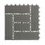 Gurli Patio 30 x 30cm Wood-Effect Tile in Brown-568760953