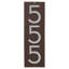 Floating 1-Line Wall Address Plaque-134111010-134111128-134106667
