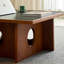 Table basse en bois massif personnalité personnalité