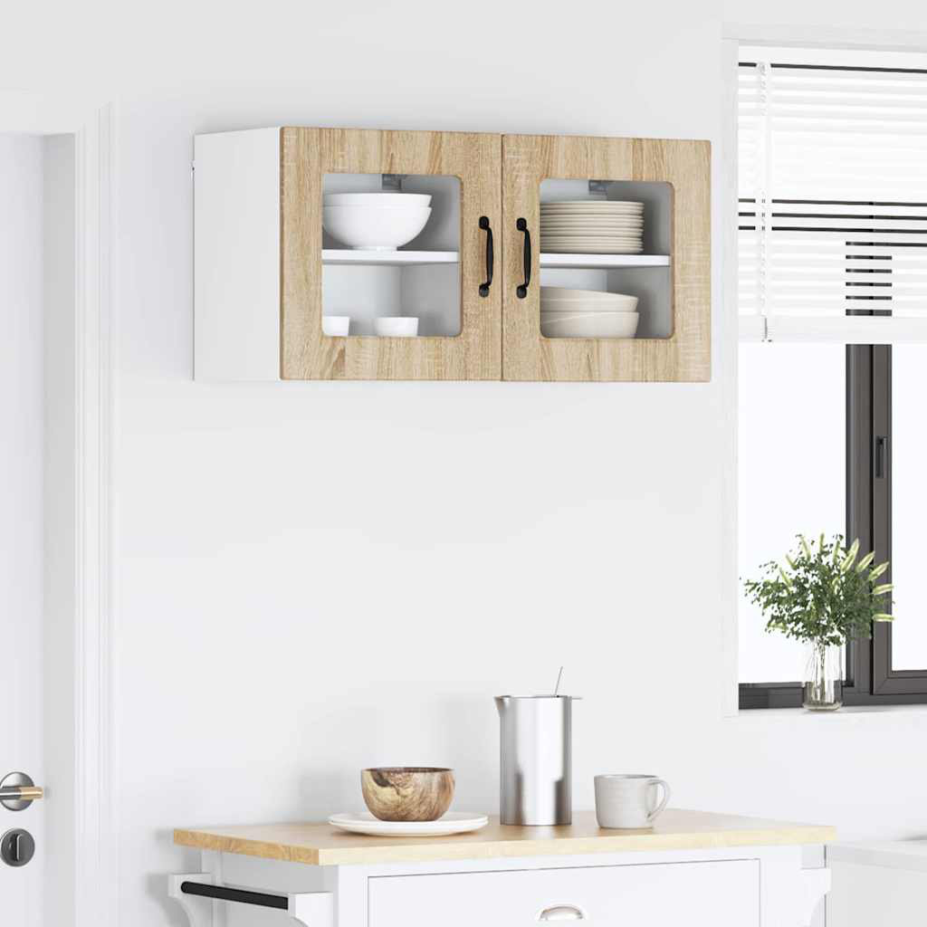 Vidaxl Kitchen Wall Cabinet 2 Pcs Concrete Grey 40 X 31 X 40 Cm