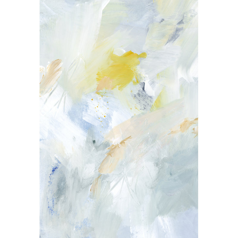 Canary And Sky I by Victoria Barnes - Painting Print, Wrapped Canvas, 46 cm H x 30 cm W