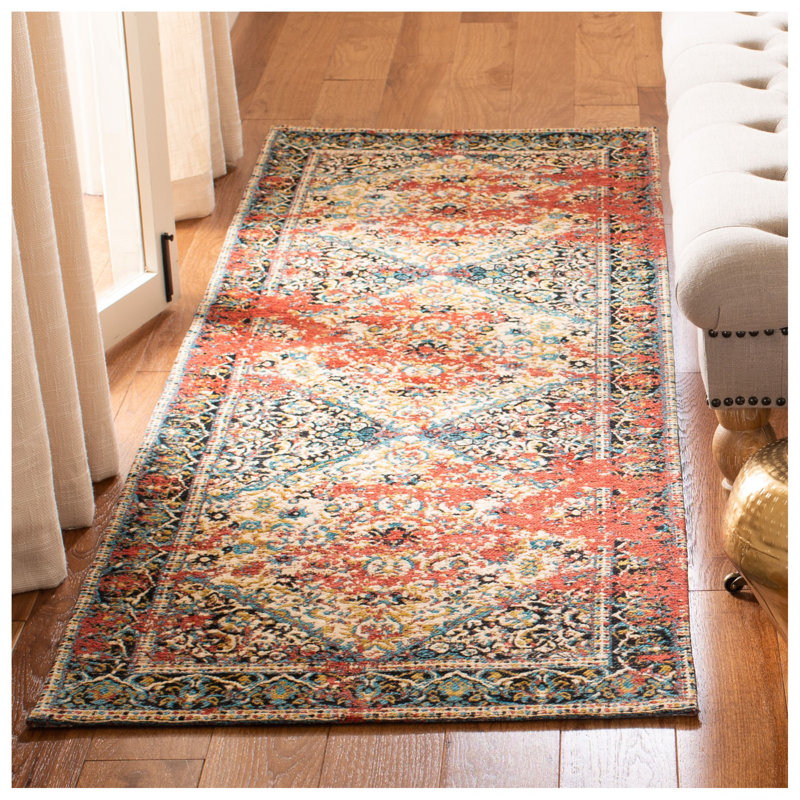 Tapis oriental classique performance rétro classique, Tapis de couloir 2 pi 3 po x 8 pi