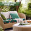 Housse de coussin de banc, sans insert, pa ...
