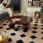 Side table small cart coffee table