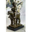 Sculpture «Perlowitz Man on a Horse» par Fernando Botero