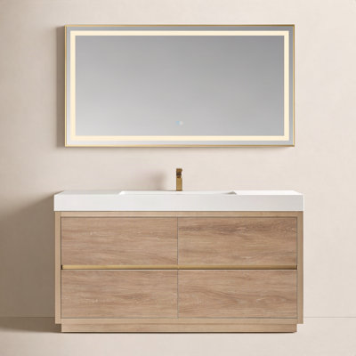 Beira 59.8'' Single Bathroom Vanity