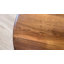 Table basse ronde en bois de noyer Petra, style Mid-Century moderne-1208902540