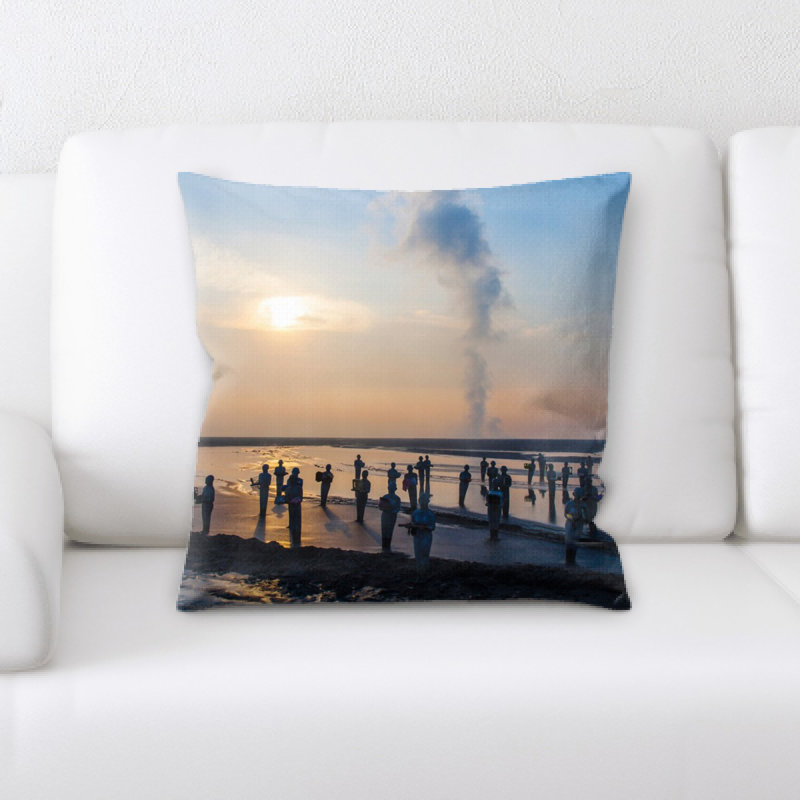 Coussin statue