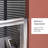 Single Sliding Opening Shower Door  - 1/5 " Thick Clear Tempered Shower Door With Stainless Steel Handle