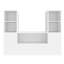 50.8'' H X 67'' W Bookcase Cube Bookshelf ith Drawers Horizontal Toy Storage Organizer
