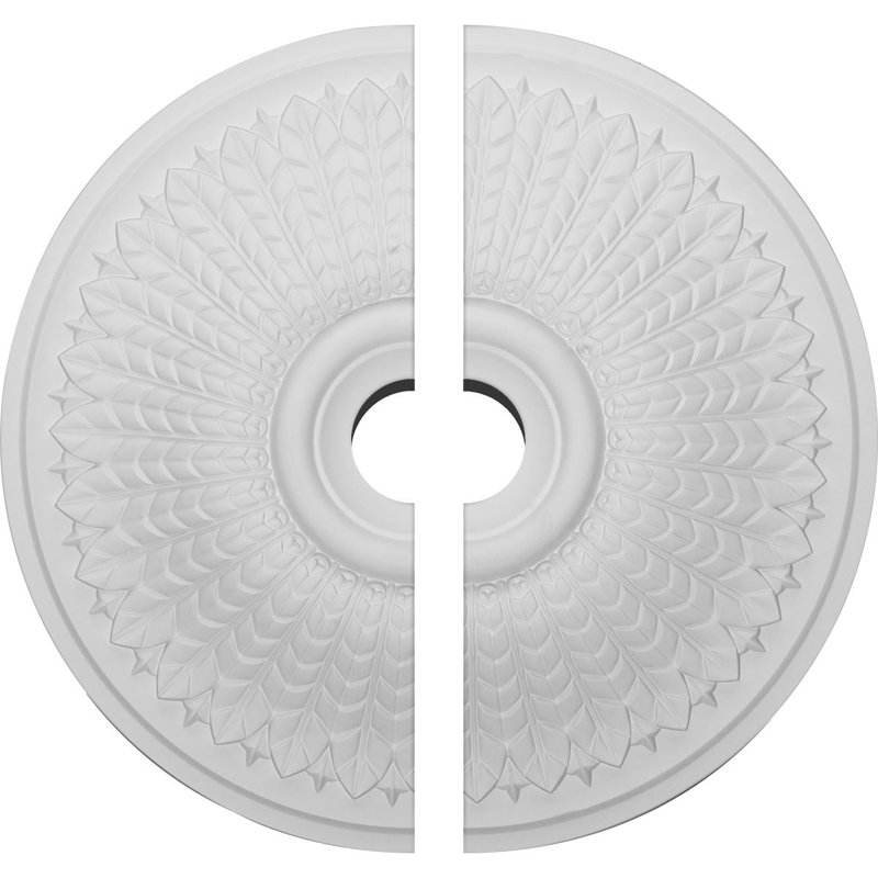Médaillon de plafond H 23,5 po x l 23,5 po x P 3,5 po Modena