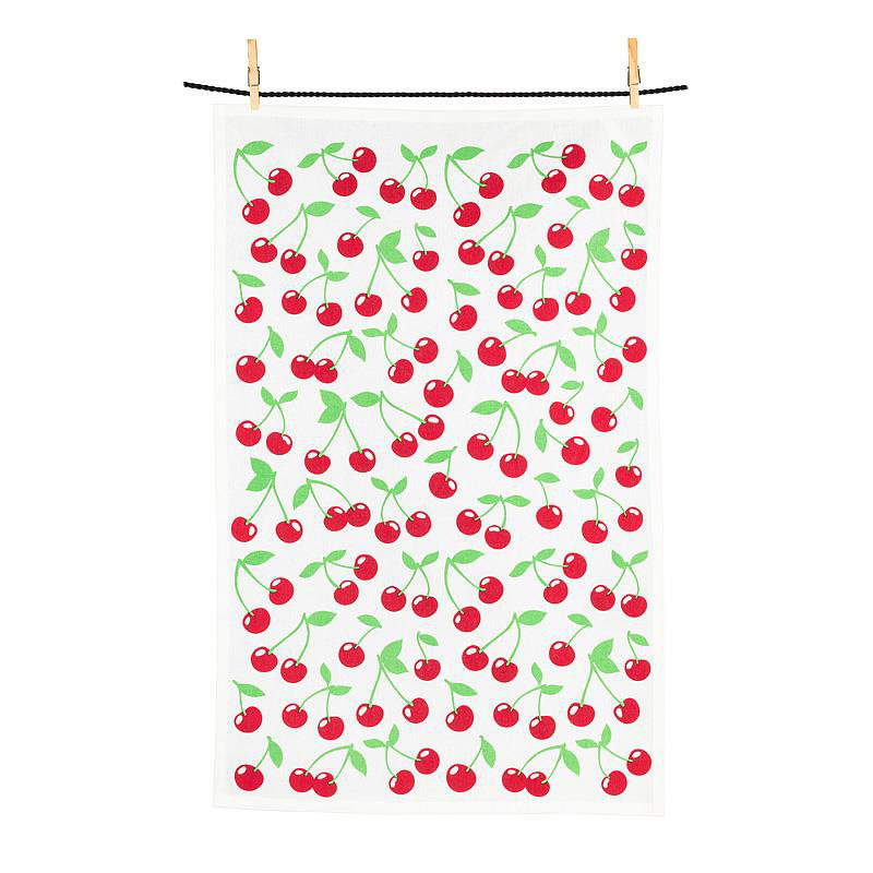 Cherries & Kitchen Towel Set