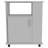 Microwave Cabinet, Single Door, Three Side Shelve - White-1784281010