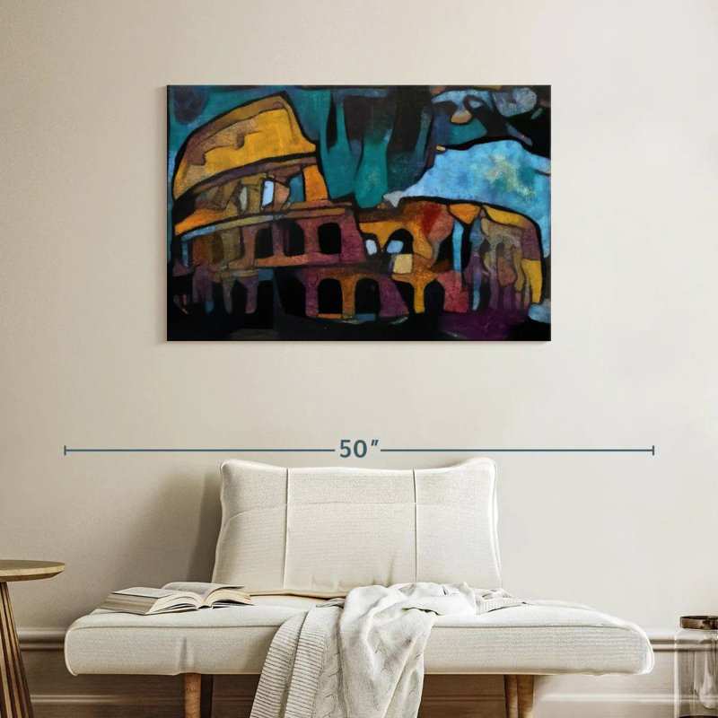 Lilie Colosseum, 26" H x 39" W