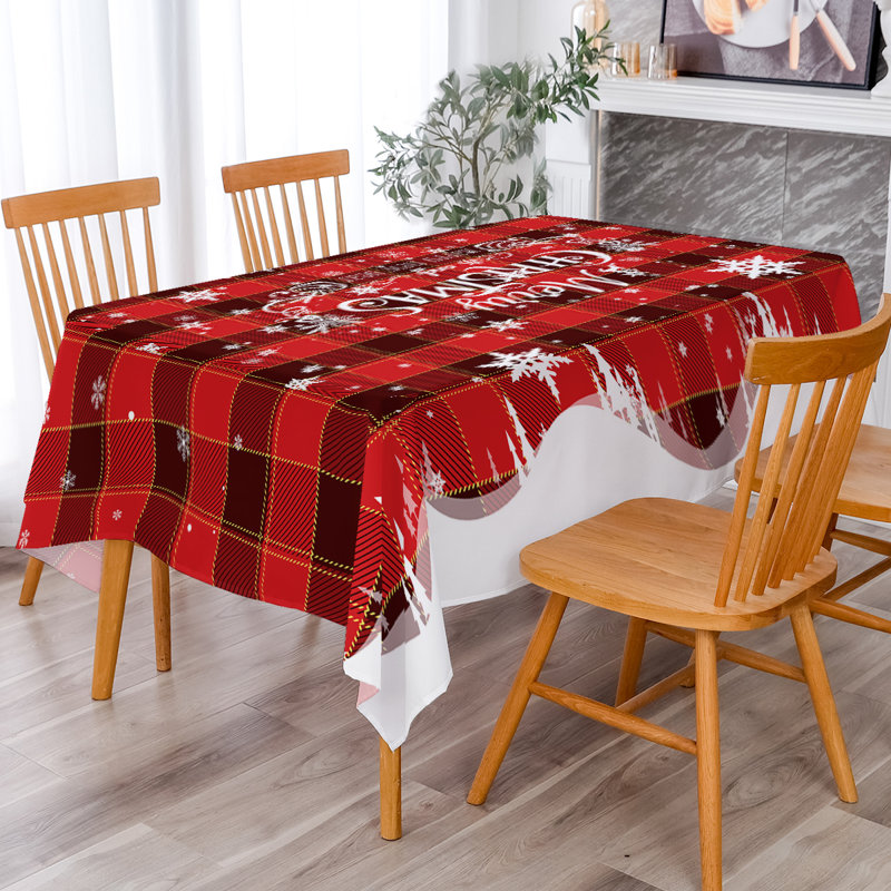 Christmas Tablecloth, 56" W x 74" L