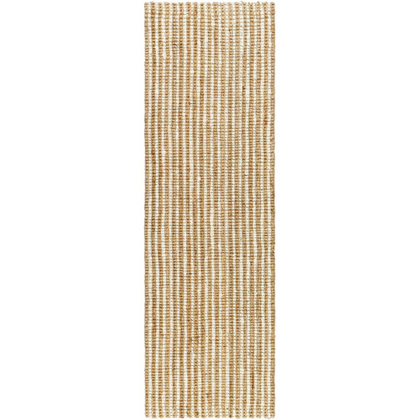 Highland Dunes Ambele Farmhouse Jute Beige Area Rug | Wayfair