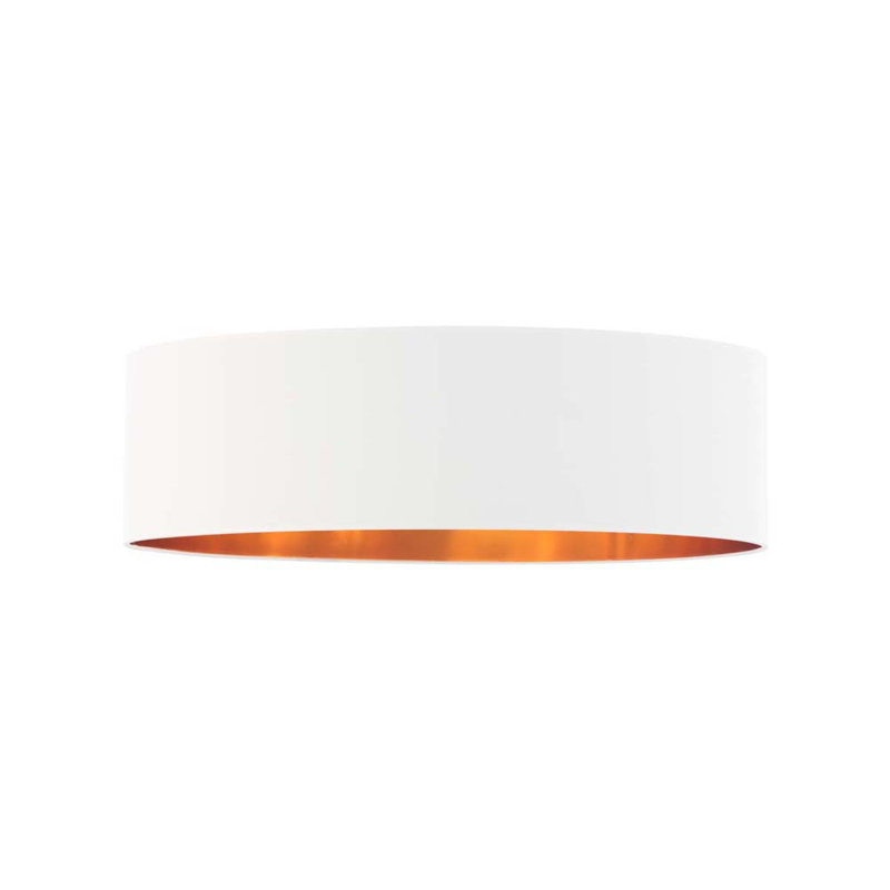 Sunnyside Fabric Flush Mount, White