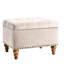 Velours revêtu de tissu carré - Option de rangement élégante pour ajouter du style à votre espace-2111358406