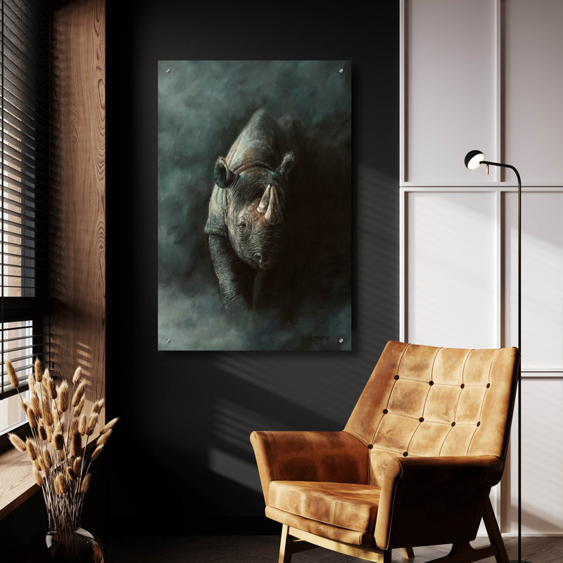 «Seen Not Shot2» par David Stribble, art mural en verre acrylique, 16 po x 24 po, H 36 po x l 24 po x P 0,2 po